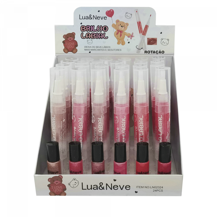 Brilho Labial Rotação Lua&Neve LN02324