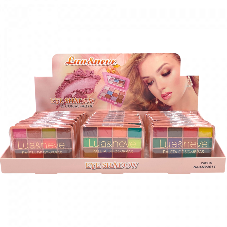 Paleta de Sombra 12 Cores LN03011