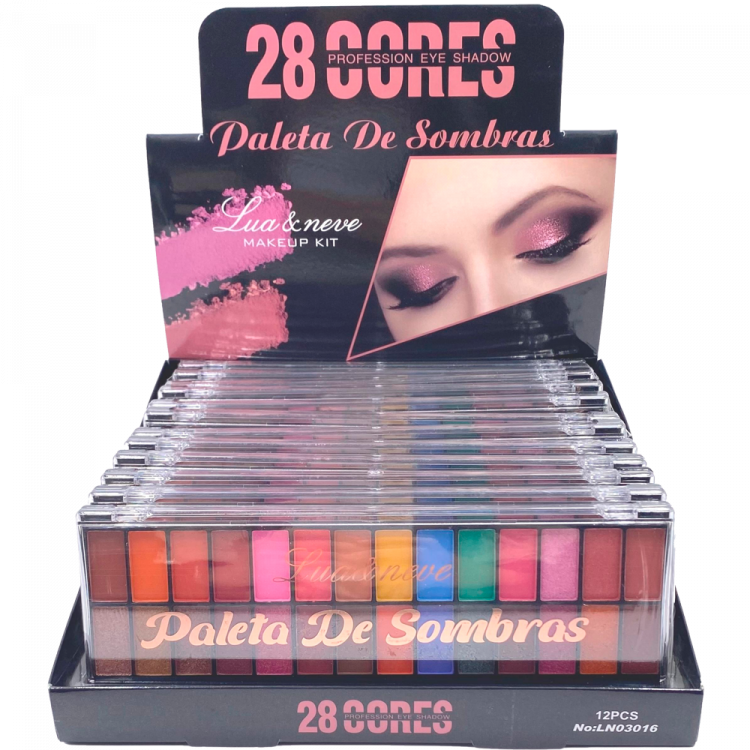 Paleta de Sombras 28 Cores LN03016