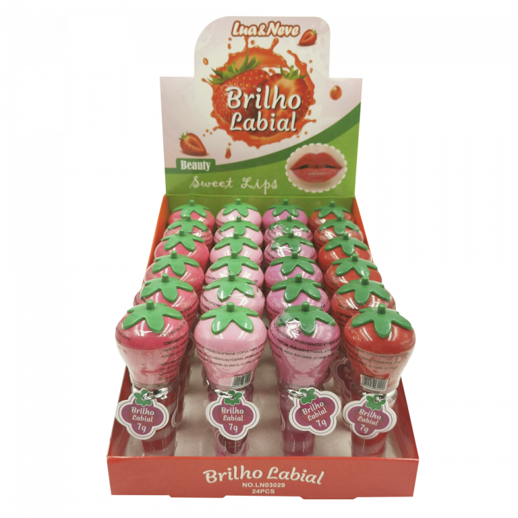 Brilho Labial Morango Lua&Neve LN03029